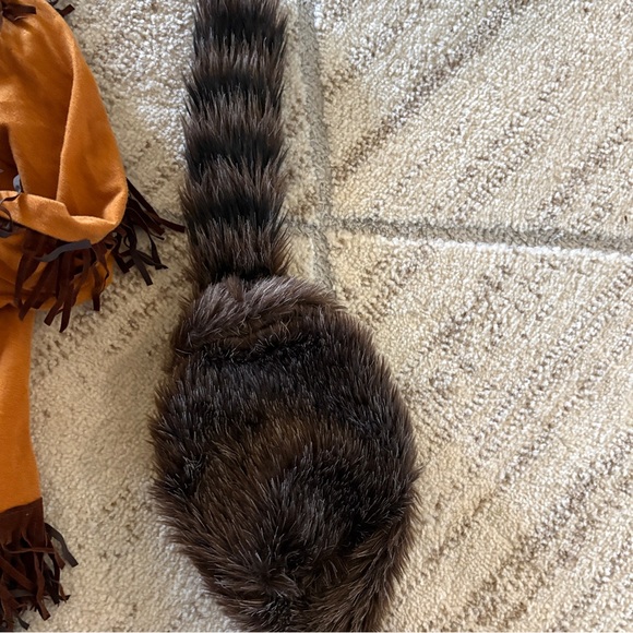 Boys Davy Crockett Costume Frontiersman Size Small - Picture 5 of 9